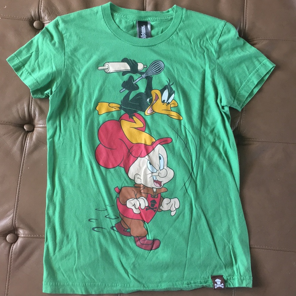 Johnny Cupcakes x Looney Tunes collaboration shirt
